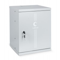 Cabeus WSC-8Um Шкаф телекоммуникационный настенный 10" 8U 326x300x405mm (ШхГхВ) дверь металл