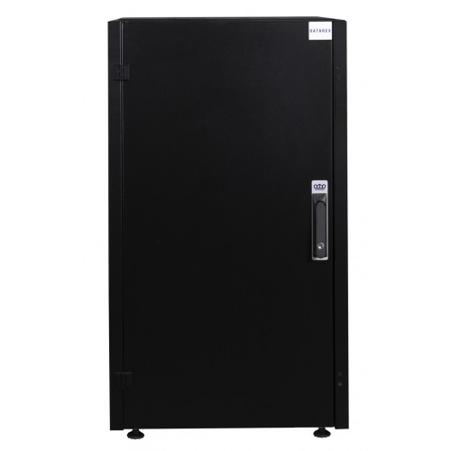 Шкаф напольный 22U Datarex DR-710111 600х800 передняя дверь металл, задняя стенка металл, черный DR-710111