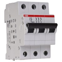 Автоматический выключатель ABB STOS203 C40 3п 40А  6кА (2CDS253001R0404)