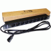 Блок розеток 19" 9 шт. без выключателя, 10A 250V, шнур питания с вилкой C14, 3.0 м TWT-PDU19-10A9P4-3.0