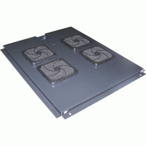 Блок 9-ти вентиляторов в крышу шкафа Business глубиной 1200 мм, (с подшипниками) TWT-CBB-FANB9-12
