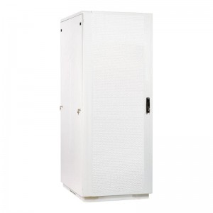 Шкаф 42U ЦМО 19 " телекоммуникационный напольный 800x800 дверь перфорированная 2 шт.