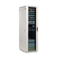 Шкаф ЦМО 47U 19 " телекоммуникационный напольный 600х600 дверь стекло