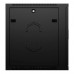 Cabeus SH-05F-18U60/35-BK Шкаф 8606c 18U телекоммуникационный настенный 19" 600x350x901mm (ШхГхВ) дверь стекло, цвет черный (RAL 9004) SH-05F-18U60/35-BK