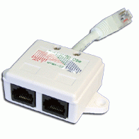 Y-адаптер, 2 параллельных порта, экранированный