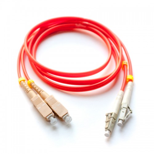 Патч-корд оптический дуплексный SC-LC многомод 62,5/125 2м MDX-2SC-2LC/2-M6 Патч-корд оптический дуплексный SC-LC многомод 62,5/125 2м MDX-2SC-2LC/2-M6