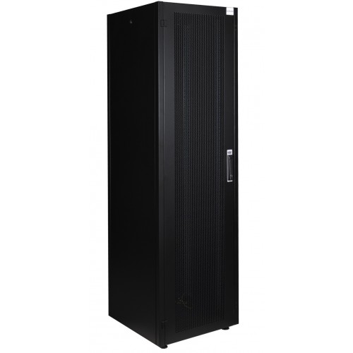 Шкаф напольный 32U Datarex DR-721301 600х600 перфорированные передняя дверь и задняя стенка, черный DR-721301
