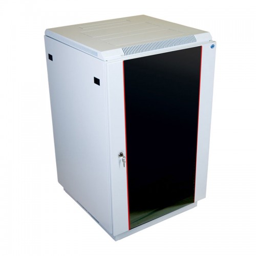 Шкаф ЦМО 19" телекоммуникационный напольный 18U (600x600) дверь стекло ШТК-М-18.6.6-1ААА