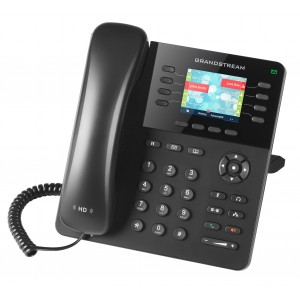 IP-телефон, 4 SIP линии, PoE, цветной дисплей 2.8 дюйма, Grandstream GXP2135