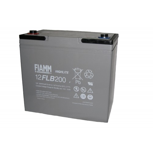 Аккумуляторная батарея  Fiamm 12 FLB 200 P (12V 55Ah)  12FLB200 P