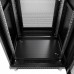 Cabeus ND-05C-27U60/60-BK Шкаф 27U телекоммуникационный 19" напольный 600x600 перфорированные двери, цвет черный ND-05C-27U60/60-BK 8550c