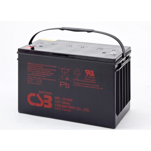 Аккумуляторная батарея CSB GPL121000 (12V 100Ah) CSB-GPL12/100