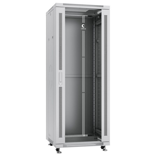 Cabeus SH-05C-32U60/100 Шкаф 19" 32U 7056c напольный телекоммуникационный 600x1000 серый дверь стекло SH-05C-32U60/100