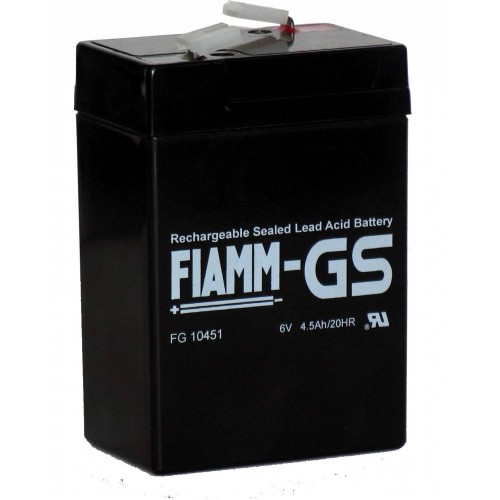 Аккумуляторная батарея Fiamm FG10451 (6V 4.5Ah) FG10451