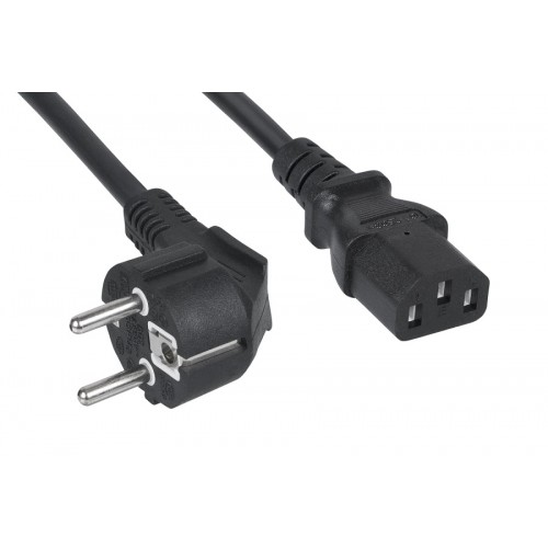 Кабель питания компьютера Schuko+C13 3 метра (3x0.75) PC-186-VDE-3M 2101k PC-186-VDE-3M