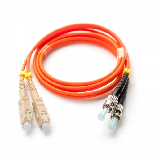 Патч-корд оптический дуплексный SC-ST многомод 62,5/125 10м MDX-2SC-2ST/10-M6 Патч-корд оптический дуплексный SC-ST многомод 62,5/125 10м MDX-2SC-2ST/10-M6