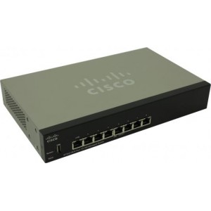 Коммутатор Cisco SB SF350-08-K9-EU 8 портовt 10/100 управляемый