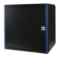 Шкаф 12U Datarex DR-610211 настенный 600х450 металлическая дверь, черный