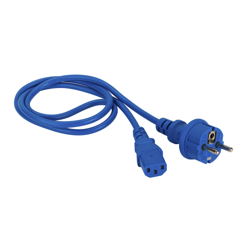 Шнур питания C13-Schuko прямая, 3х0.75, 220В, 10А, синий, 7 метров LAN-PP13/SH-7.0-BL LAN-PP13/SH-7.0-BL