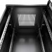 Cabeus Шкаф 19" 12U напольный телекоммуникационный 600x600 черный, разборный, дверь стекло SH-05C-12U60/60-BK