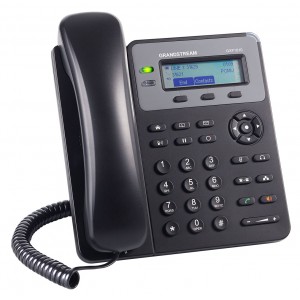 IP-телефон, 1 SIP аккаунт, POE, 2 порта 10/100 Mbps, Grandstream GXP1615