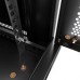 Cabeus SH-05F-12U60/35-R-BK Шкаф телекоммуникационный настенный 12U 19" разобранный 600x350x635mm дверь стекло черный 10756c SH-05F-12U60/35-R-BK