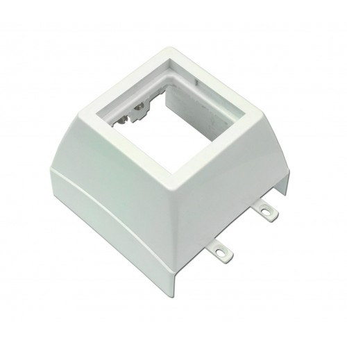 Рамка Mosaic - для мини-плинтусов DLPlus 60х16/20 - на 2 модуля - белый 30377 Рамка Mosaic - для мини-плинтусов DLPlus 60х16/20 - на 2 модуля - белый 30377