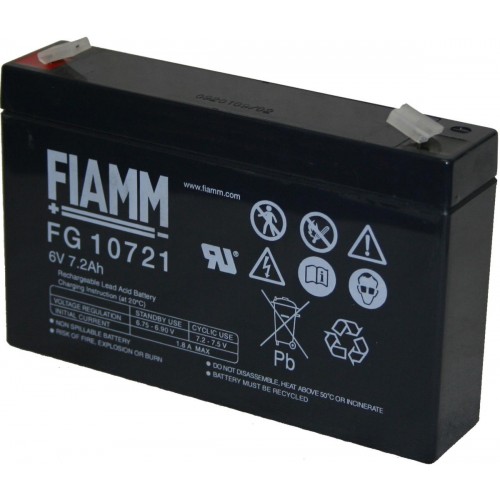 Аккумуляторная батарея Fiamm FG10721 (6V 7.2Ah) FG10721