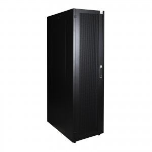 Шкаф напольный 22U Datarex DR-721101 600х600 перфорированные передняя дверь и задняя стенка, черный