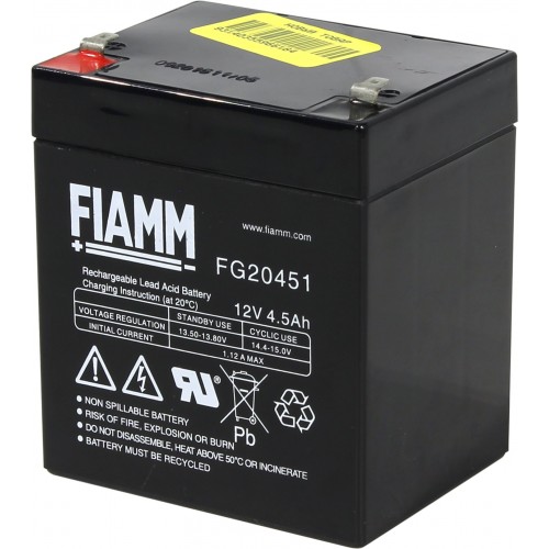 Аккумуляторная батарея Fiamm FG20451  (12V 4.5Ah)  FG20451