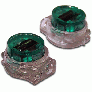 Соединитель проводов 0.4-0.9 мм, изолированный (скотчлок), параллельное подсоединение, гель, 100 шт.