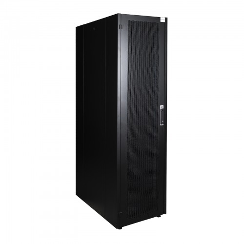 Шкаф напольный 22U Datarex DR-721131 600х1000 перфорированные передняя дверь и задняя стенка, черный DR-721131