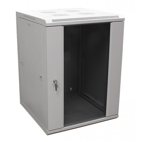Шкаф 19" 12U настенный, 450 мм, дверь стекло, серый MDX-SH-12U60-45-GS-BK (замена MDX-CW2-12U-6х4) MDX-SH-12U60-45-GS-GY