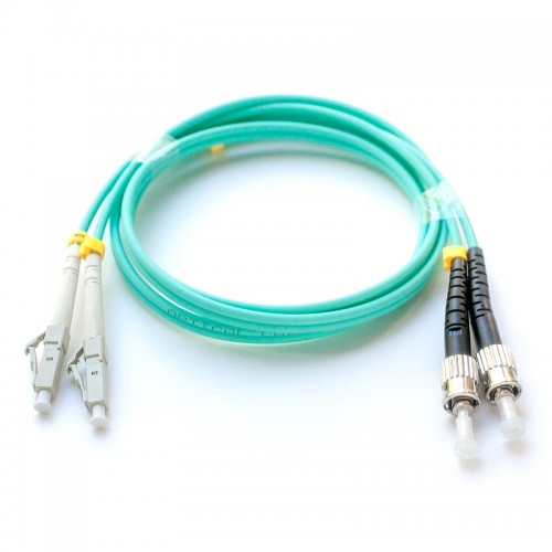 Патч-корд оптический дуплексный LC-ST многомод OM3 6м MDX-2LC-2ST/6-OM3