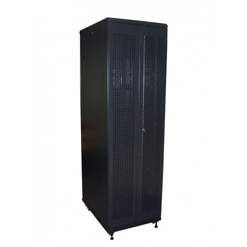Шкаф TWT серверный 19 " Business Advanced, 37U 600x800, с перфорированными дверьми, черный TWT-CBA-37U-6x8-PP