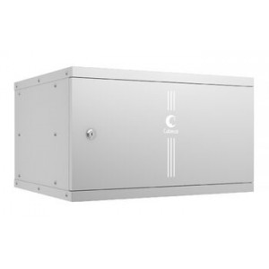 Cabeus WSC-05D-6U55/45m Шкаф настенный 6U 19" 550x450 дверь металл серый 10173c