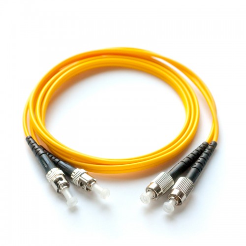 Патч-корд оптический дуплексный ST-FC одномод 8м MDX-2ST-2FC/8-S