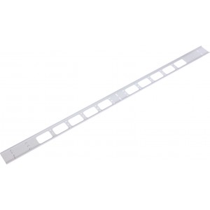 Вертикальный кабельный органайзер в шкаф, ширина 75 мм 18U