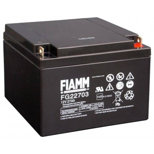 Аккумуляторная батарея  Fiamm FG22703 (12V 27Ah)  FG22703