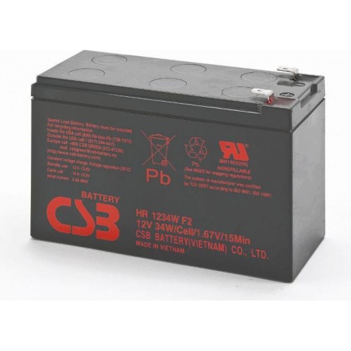Аккумуляторная батарея CSB HR1234W CSBHR1234W