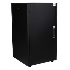Шкаф напольный 20U Datarex DR-710001 600х600 передняя дверь металл, задняя стенка металл, черный
