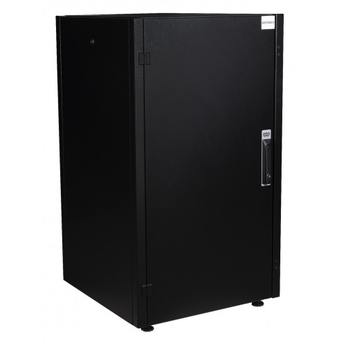 Шкаф напольный 20U Datarex DR-710001 600х600 передняя дверь металл, задняя стенка металл, черный DR-710101