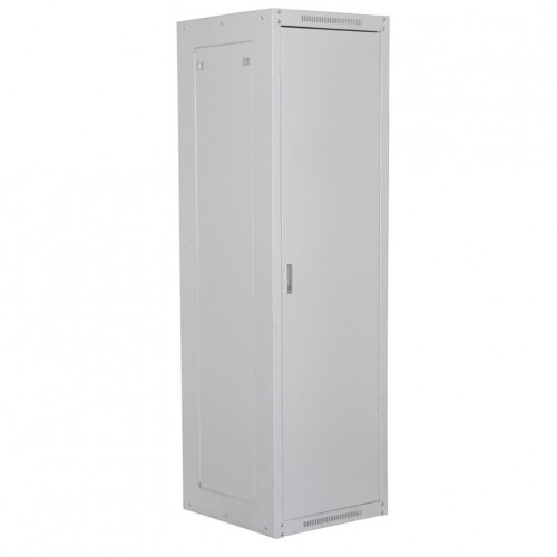 Шкаф серверный MDX Econom 42U 600x600, передняя и задняя двери сплошная металл, ножки, серый MDX-RE-42U60-60-SS-GY