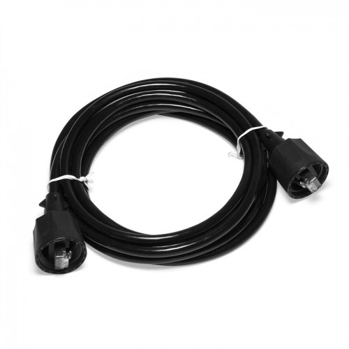 Патч-корд индустриальный LANMASTER FTP cat.5e, IP67, 2.0 м, черный LAN-S45-45-2.0-WP Патч-корд индустриальный LANMASTER FTP cat.5e, IP67, 2.0 м, черный LAN-S45-45-2.0-WP