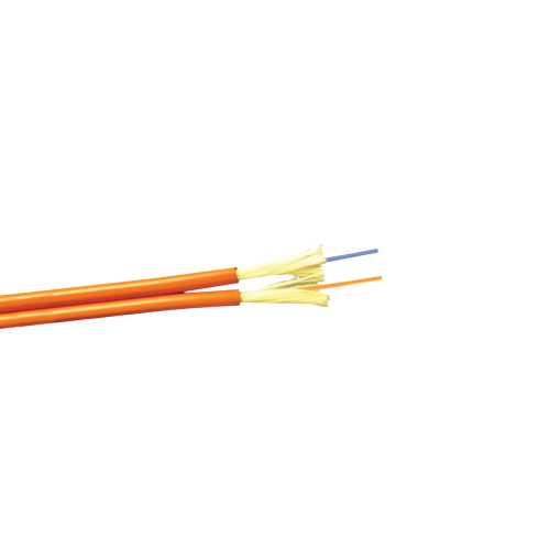Кабель 2 волокна внутренний, ZIP cord, LSZH, MM OM4, пурпурный LAN-OFC-ZI2-M4-LS
