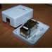 Настенная коробка 1 порт для Keystone TWT-SA1-WH